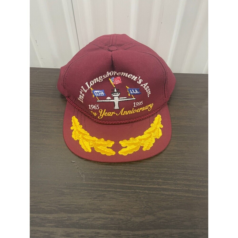 Vintage Mt Longsmen’s Association 30th Anniversary Hat 1965-1995 Embroidered Cap